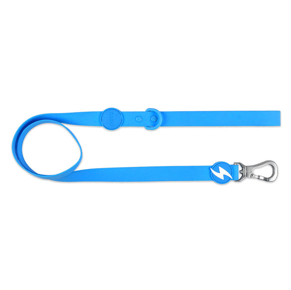 Dashi Colorflex Leash Blue 120cm – Urban Waterproof Dog Leash, Lightweight XS Size