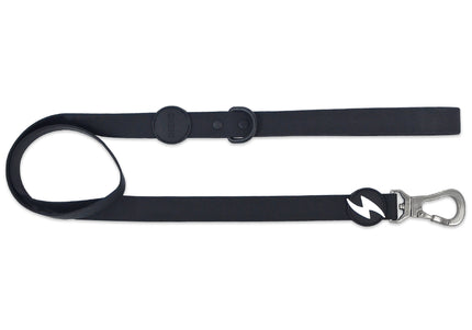 Dashi Colorflex Leash Black 120cm – Urban Waterproof Dog Leash, Large Size, Flexible Design