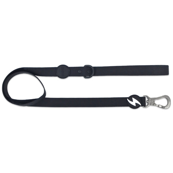 Dashi Colorflex Leash Black 120cm – Urban Waterproof Dog Leash, Large Size, Flexible Design