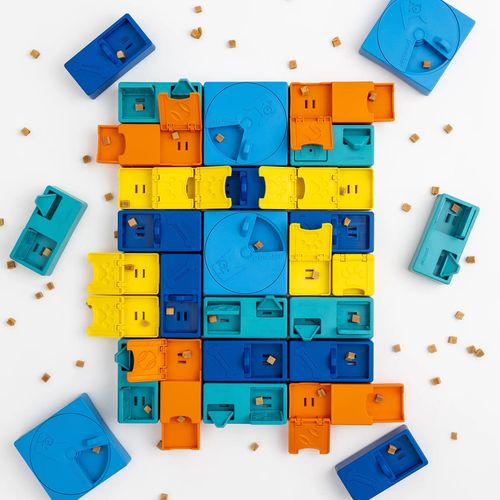 Pawzler Piper Dog Puzzle Module – Level 3 Interactive Bonus Block, Durable Design