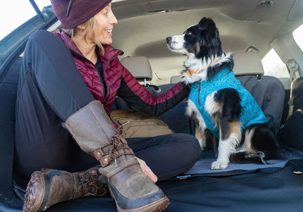 Kurgo Cargo Cape Trunk Mat – Waterproof Gray Liner with Non-Slip Backing, Durable Protection