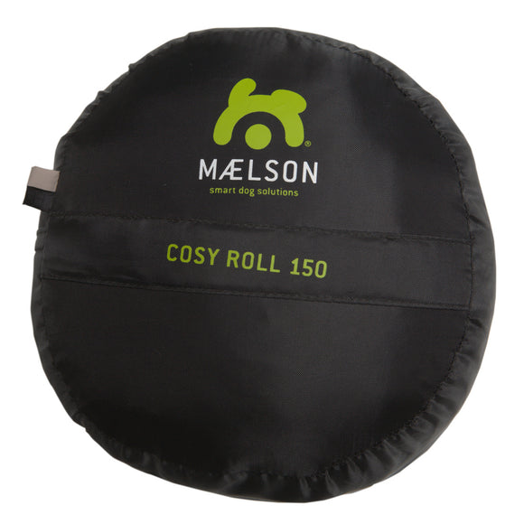Maelson Cozy Roll Travel Dog Bed XL – Soft Foldable Mat with Protective Cover