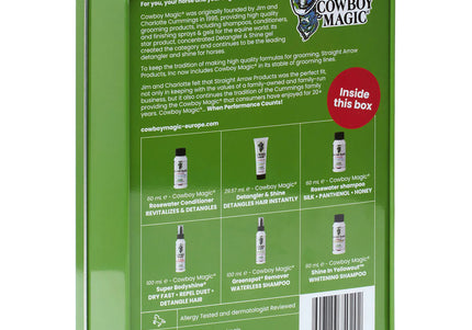 Cowboy Magic Grooming Kit – Complete Coat Care Set with Shampoo, Conditioner, and Shine Enhancer