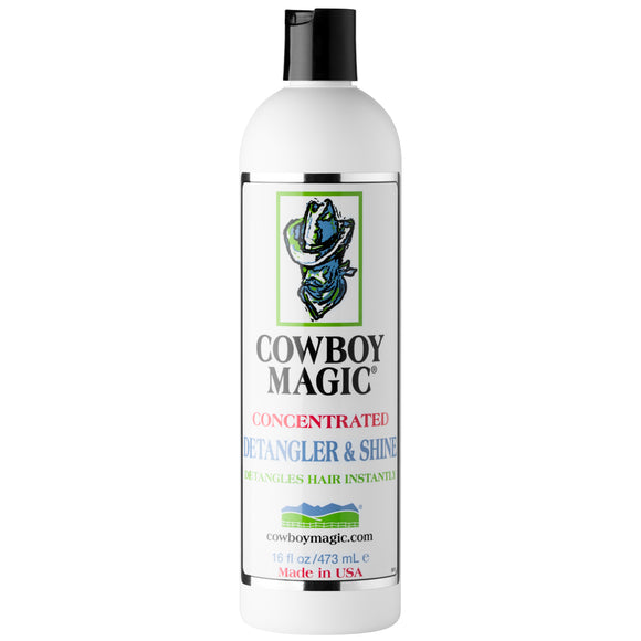 Cowboy Magic Detangler & Shine – Strong Detangling and Shine Formula, 473ml Bottle