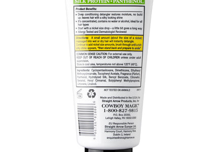 Cowboy Magic Detangler & Shine – Strong Detangling and Shine Formula, 118ml Lightweight Serum