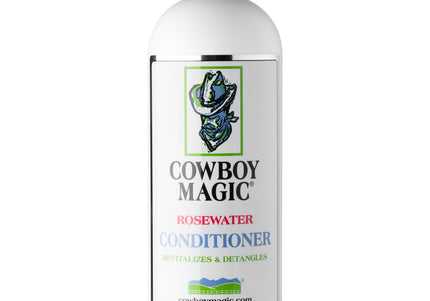 Cowboy Magic Rosewater Conditioner – Moisturizing Detangler with Silk Proteins, 946ml Bottle