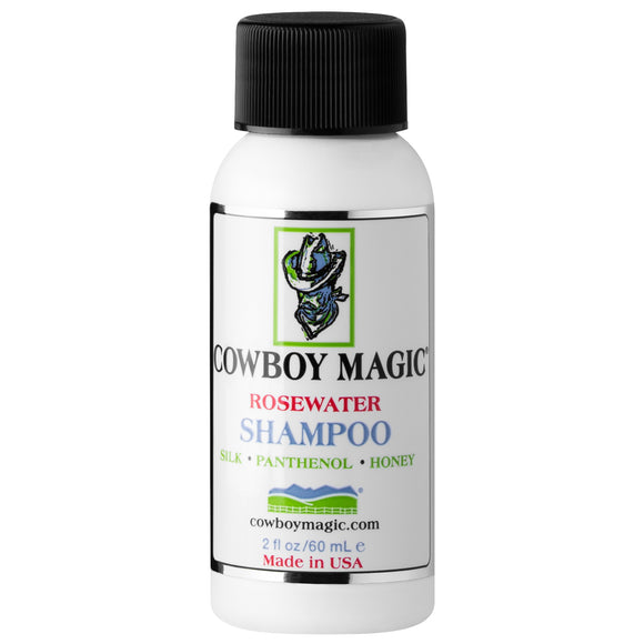 Cowboy Magic Rosewater Shampoo – Gentle Universal Cleanser, Suitable for All Coat Types, 60ml