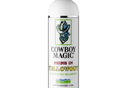 Cowboy Magic Shine In Yellowout Whitening Shampoo – Color-Enhancing, Yellow-Eliminating Formula, 473ml