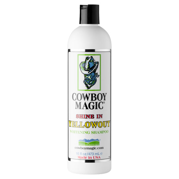 Cowboy Magic Shine In Yellowout Whitening Shampoo – Color-Enhancing, Yellow-Eliminating Formula, 473ml
