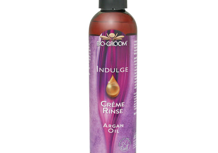 Bio-Groom Indulge Creme Rinse – Moisturizing Argan Oil Conditioner, Concentrate 1:4, 236ml