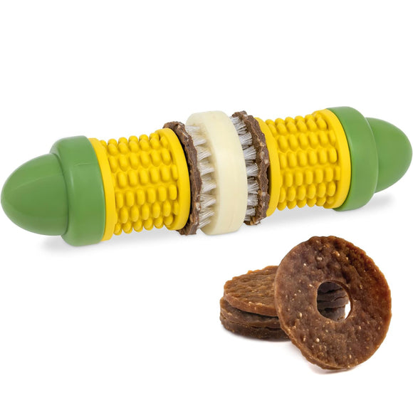 PetSafe Busy Buddy Cravin' Corncob Chew Toy – Durable Corn Design, Small/Medium Size