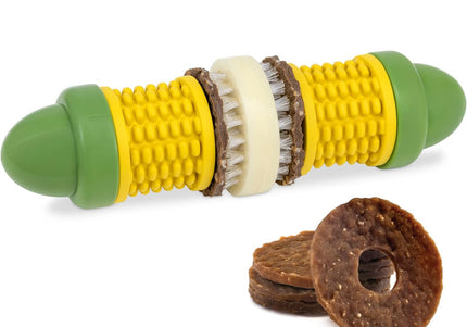 PetSafe Busy Buddy Cravin' Corncob Chew Toy – Durable Corn Design, Small/Medium Size