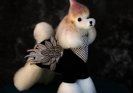 Mr. Jiang Teddy Full Body Replacement Hair – Cream Synthetic Coat for Grooming Mannequin