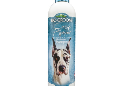 Bio-Groom Crisp Apple Shampoo – Gentle Moisturizing Cleanser with Soothing Formula, 1:8 Concentrate, 355ml