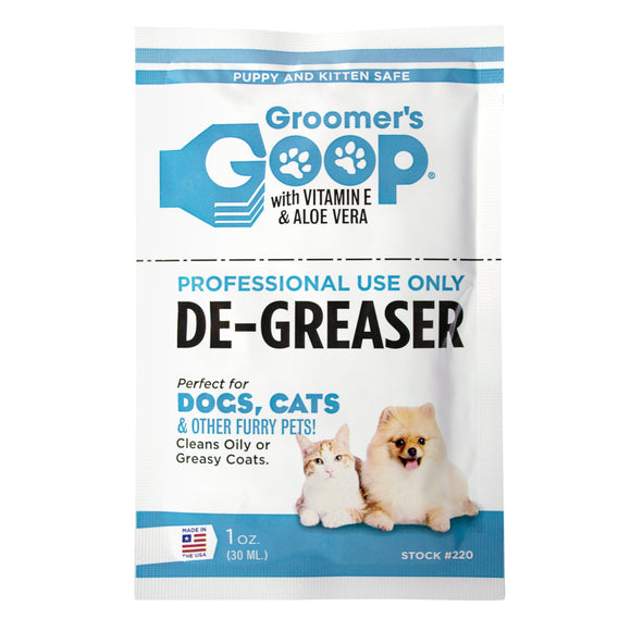 Groomer's Goop De-Greaser Creme – Deep-Cleaning Paste, Removes Stains and Odors, 30g