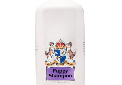 Crown Royale Puppy Shampoo – Gentle Cleansing Formula, Mild Scent, 3.8L Bottle