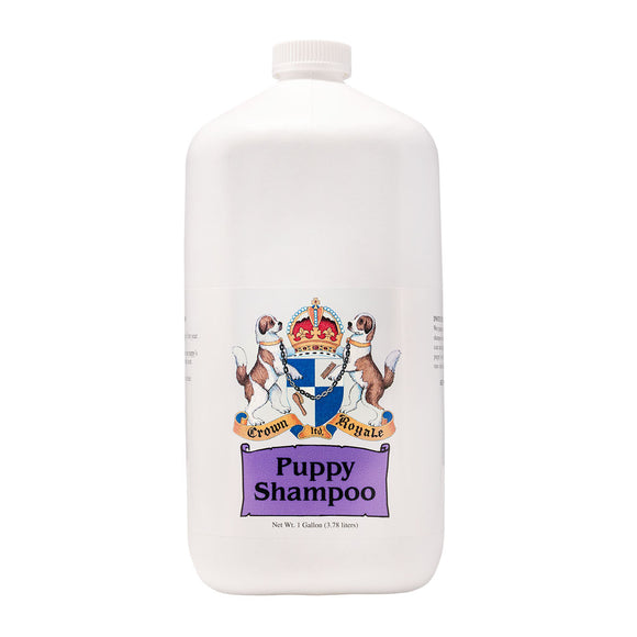 Crown Royale Puppy Shampoo – Gentle Cleansing Formula, Mild Scent, 3.8L Bottle