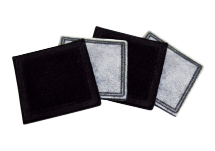 PetSafe Drinkwell Current Fountain Charcoal Filters – 4 Pack, Long-Lasting Carbon Filtration
