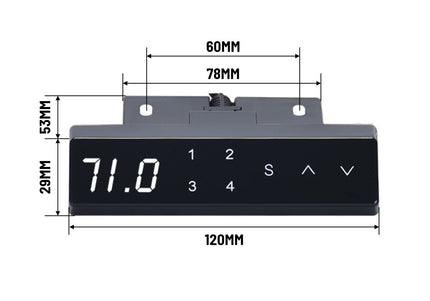 Blovi Comfort Lumix Grooming Table Control Panel – Digital Display and Precision Controls
