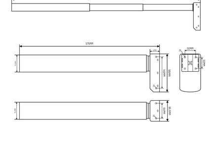 Blovi Comfort Lumix Grooming Table Lifting Column – Electric Actuator, Smooth Height Adjustment