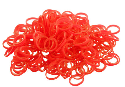 Paw Marks Latex Bands 7.9mm – Super Durable Thin Black Bands, Professional Quality, 1000 Pack