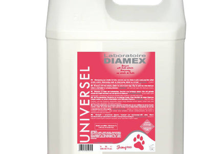 Diamex Universel Fruits Shampoo – Concentrated Cleansing Formula with Fruit Extracts, 5L
