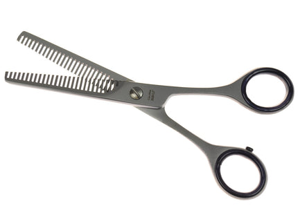 Gotta Solingen Double-Sided Thinning Shears 5.5 Inch – 28 Teeth, Precision German Steel