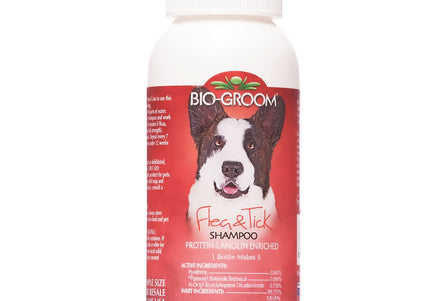 Bio-Groom Flea & Tick Insect Shampoo – Gentle Cleansing Formula, 59ml Bottle
