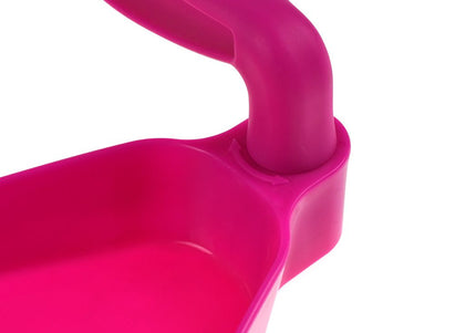 V7 Ypsilon Dustpan – Red, Ergonomic Design for Effortless Hair and Dirt Collection