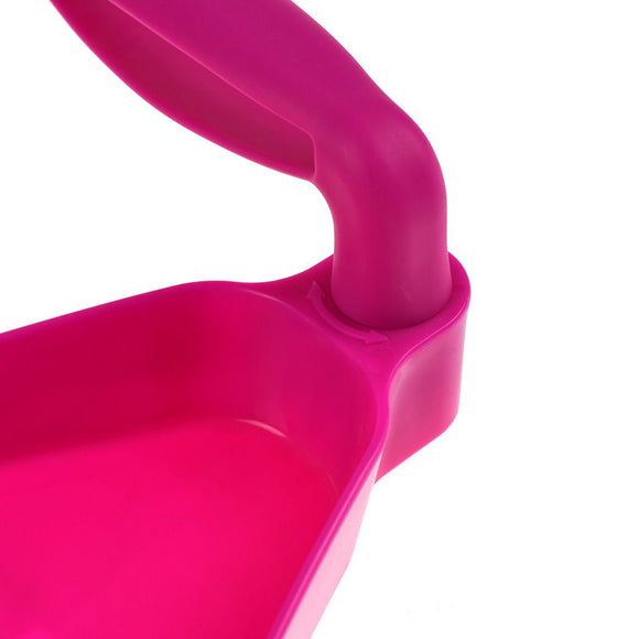 V7 Ypsilon Dustpan – Red, Ergonomic Design for Effortless Hair and Dirt Collection