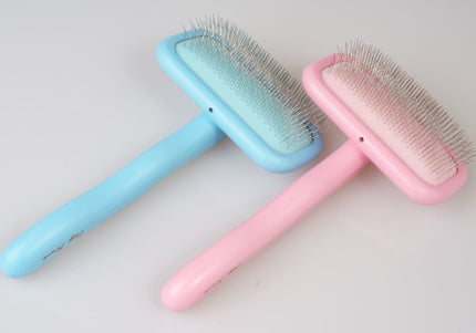 Easy Brush Medium Slicker Brush – Dual Color Options, Gentle Detangling and Coat Care