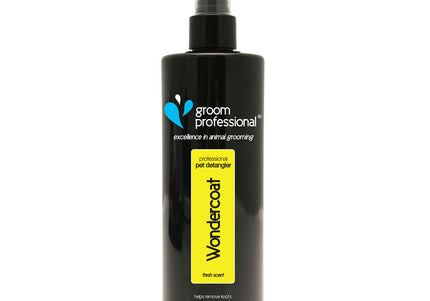 Groom Professional Wondercoat Detangling and Conditioning Spray 400ml – Fast-Acting Coat Softener