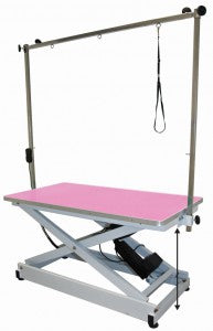 Blovi Trenc Electric Grooming Table – Adjustable Lift, 110x60cm Black Top, Stable Design