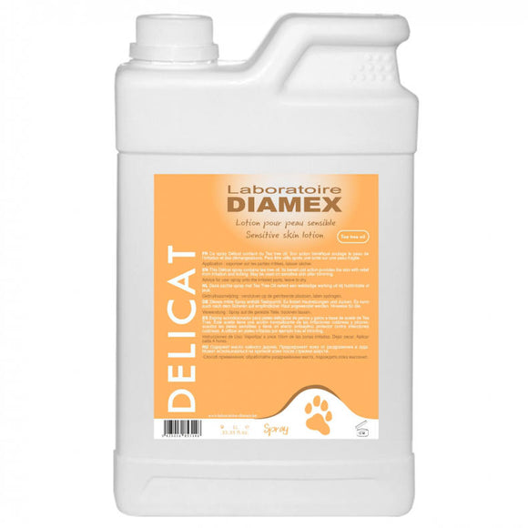 Diamex Delicat Spray with Tea Tree Oil – Soothing Skin Relief Formula, 1L Bottle