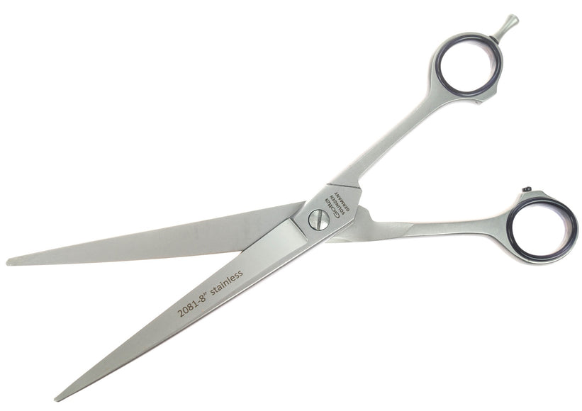 Gotta Solingen 8-Inch Curved Grooming Scissors – Precision Micro-Grind Blade, Ergonomic Design