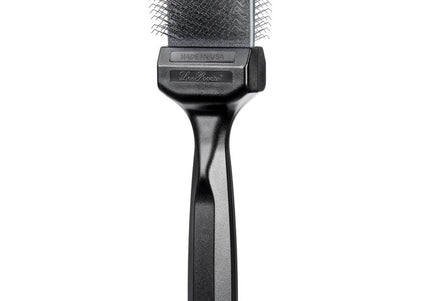 Les Poochs Silver Finishing Brush 4.5cm – Hard Flexible Bristles, Smooth Coat Results
