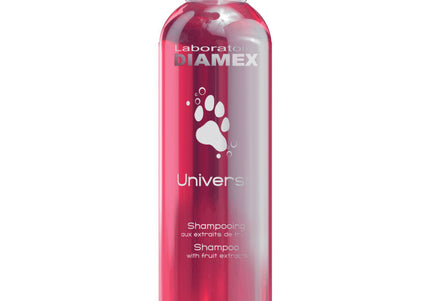 Diamex Universel Fruits Shampoo – Cleansing Formula with Fruit Extracts, Concentrated 1:8, 250ml