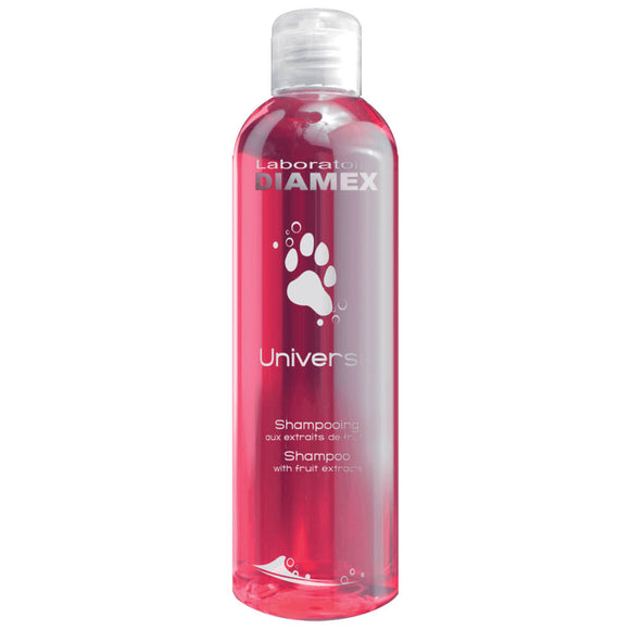 Diamex Universel Fruits Shampoo – Cleansing Formula with Fruit Extracts, Concentrated 1:8, 250ml
