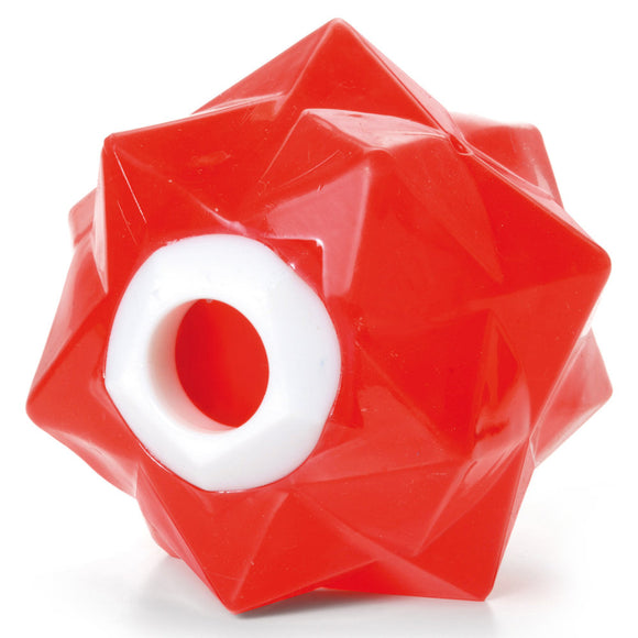 Record Monster Extreme 9cm Dog Toy – Durable Treat-Dispensing Ball, Large Size