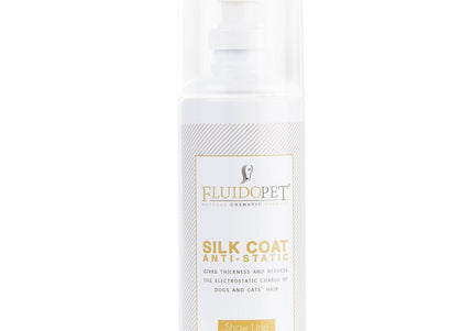 FluidoPet Spray Silk Coat 100ml – Collagen and Keratin Formula, Antistatic and Smoothing