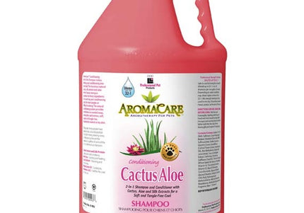 PPP AromaCare Cactus Aloe 2-in-1 Shampoo and Conditioner – Moisturizing Concentrate, 3.8L