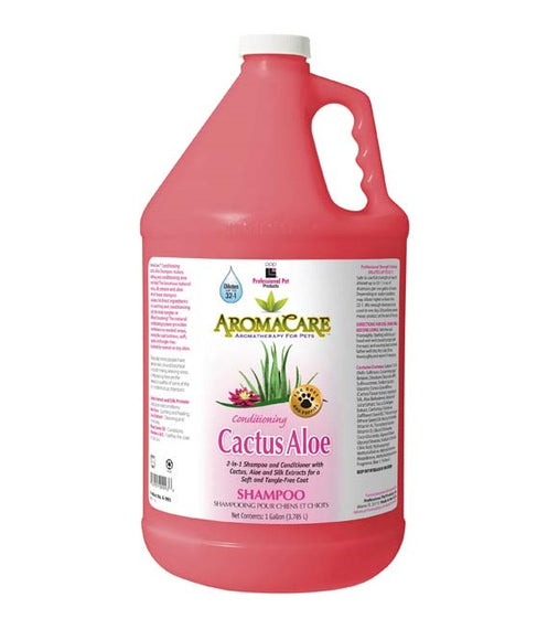 PPP AromaCare Cactus Aloe 2-in-1 Shampoo and Conditioner – Moisturizing Concentrate, 3.8L
