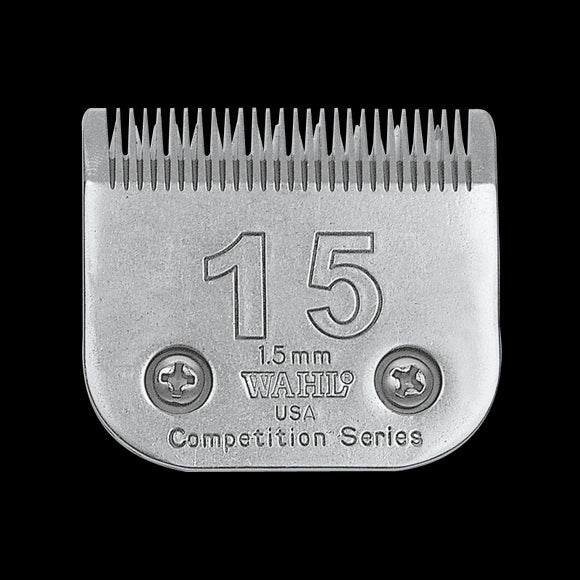 Wahl Competition Blade No. 15 – Precision Steel Cutting Edge, 1.5mm, Durable Design