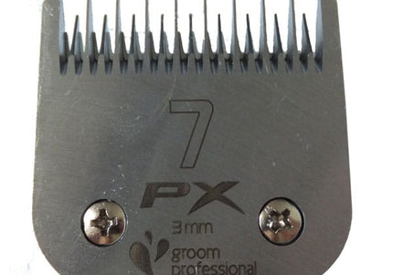 Groom Professional PX Clipper Blade No. 7 – Precision 3mm Stainless Steel, Durable Edge