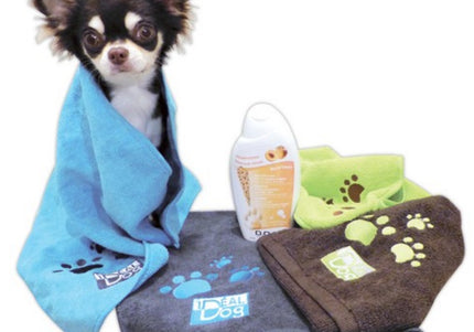 Chadog Microfibre Towels – Set of 2 Highly Absorbent Graphite Medium Towels