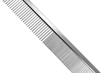 Vivog Small Metal Grooming Comb 13cm – Durable Fine-Tooth Tool for Precise Detangling