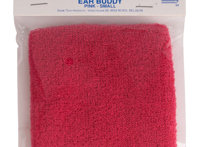 Show Tech Ear Buddy S Pink Earband – Soft Adjustable Drying Aid for Small Breeds