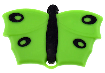 V7 Mini Butterfly Brush – Compact Pink Lint Remover with Gentle Bristles, Ergonomic Design