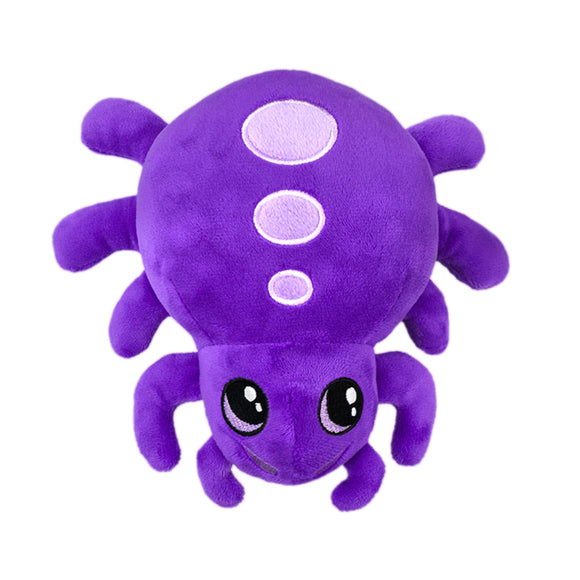 Dashi Halloween Spider Plush Toy – Fuzzy Soft Dog Toy with Festive Design