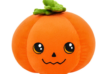 Dashi Halloween Plush Toy Jackie – Soft Pumpkin-Shaped Dog Plush, Festive and Durable Design